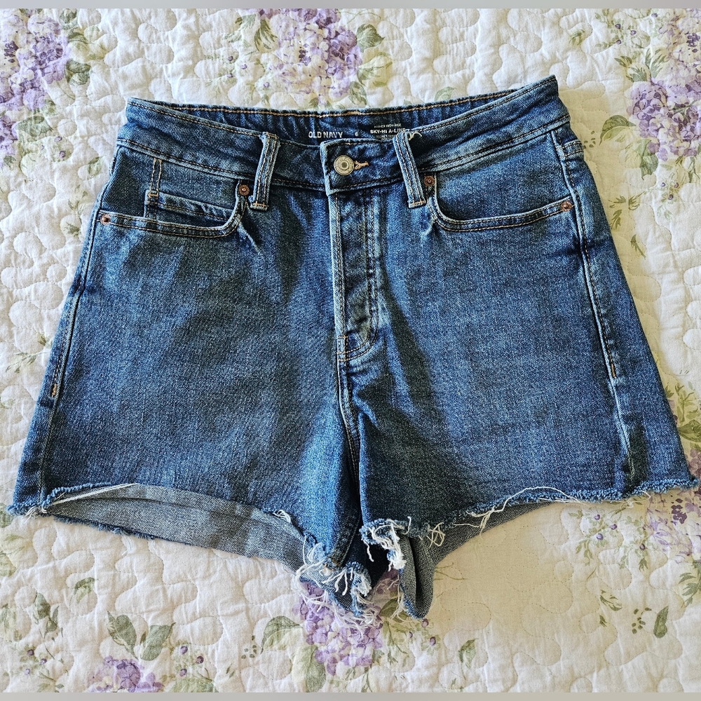 Old Navy Denim Button Fly Shorts